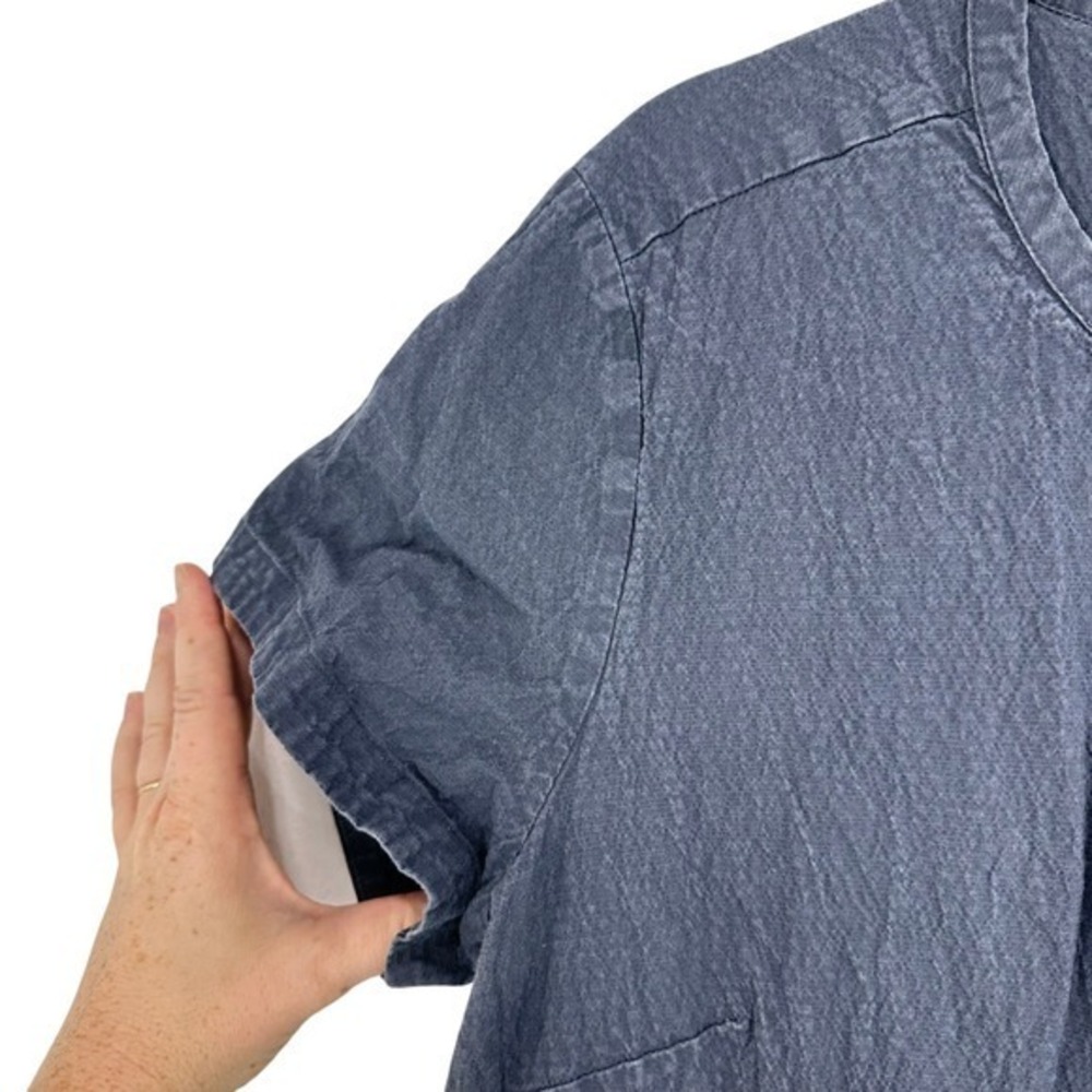 Bridge &‎ Burn Women's Size XL Grey Utility Jumpsuit Boilersuit Short Sleeve - Picture 4 of 12